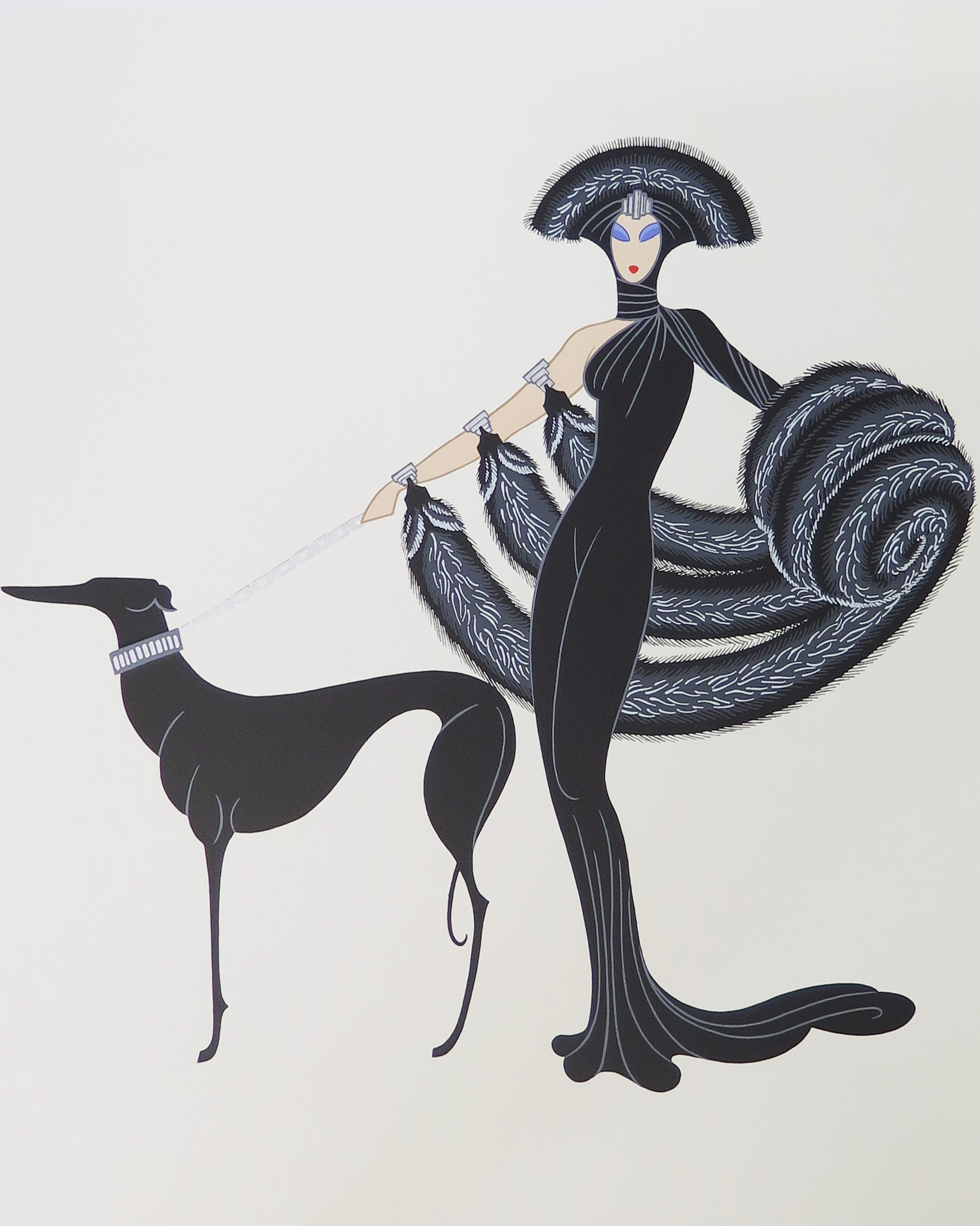 Erte Portfolio At the Theatre 5 Serigraphs Erté (Romain de Tirtoff) Erte Portfolio At the Theatre 5 Serigraphs