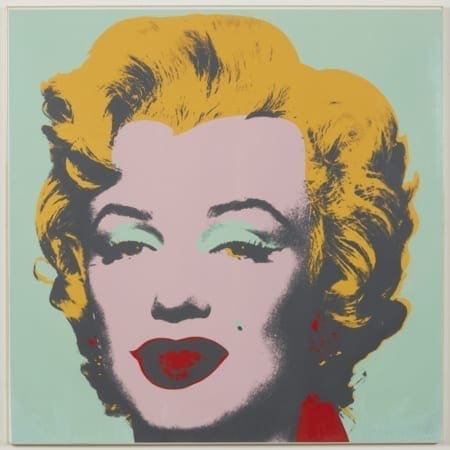 Andy Warhol Marilyn Screenprint Andy Warhol Andy Warhol Marilyn Screenprint