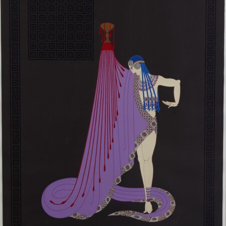 Erte “Slave of Salome” Serigraph Erté (Romain de Tirtoff) Erte ""Slave of Salome"" Serigraph