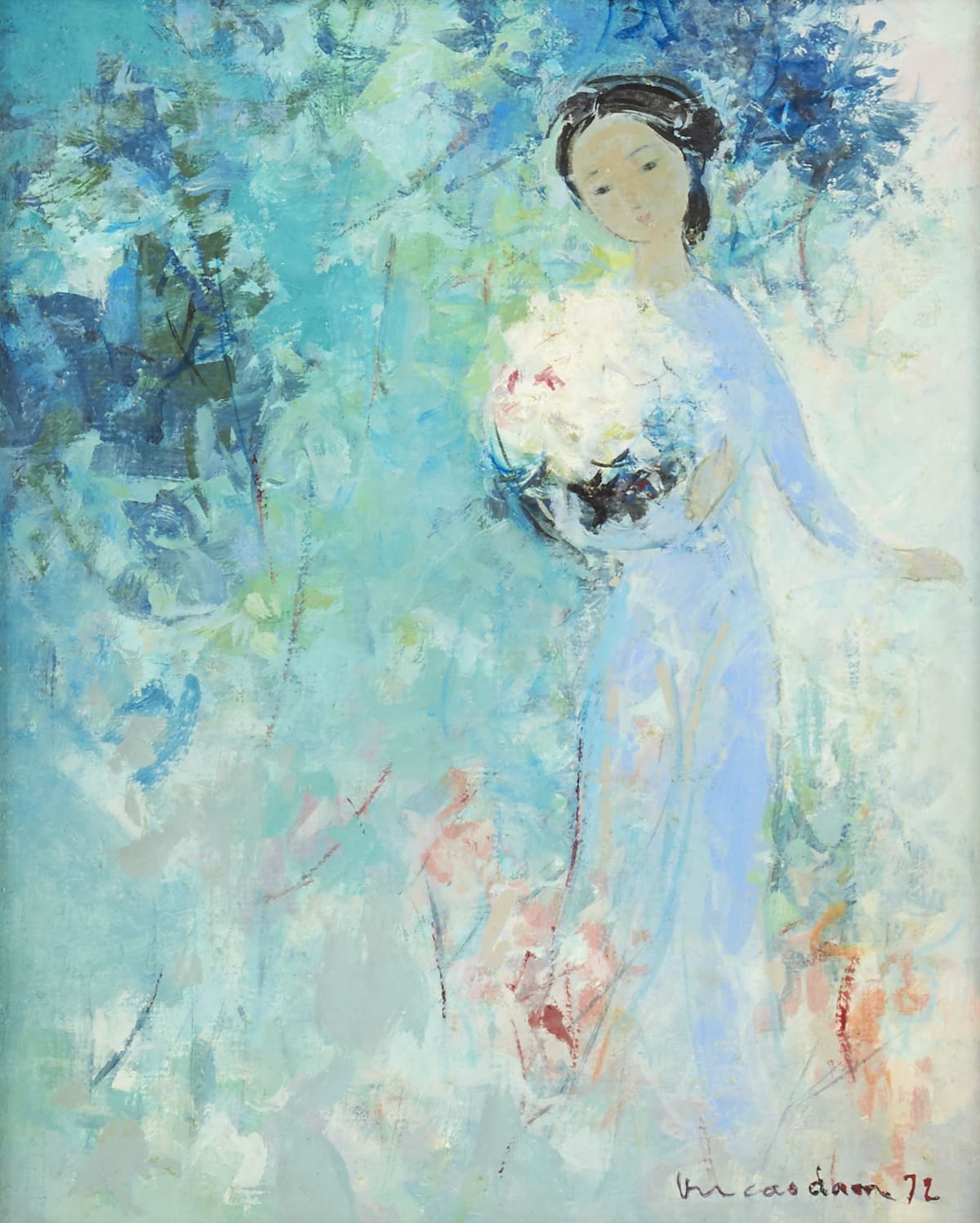 Vu Cao Dam Painting on Canvas Vu Cao Dam Painting sold for $27,500