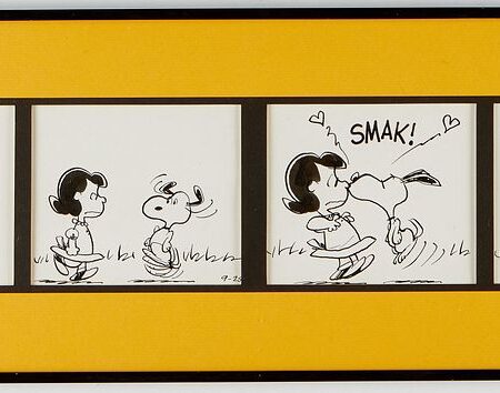 Original Peanuts Comic Strip Charles Schulz Charles Schulz Original Peanuts Comic Strip Charles Schulz
