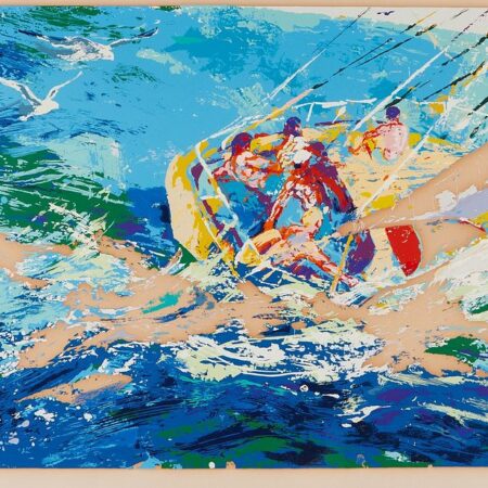 LeRoy Neiman “Aegean Sailing” Serigraph LeRoy Nieman LeRoy Neiman "Aegean Sailing" Serigraph