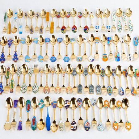 Michelsen & Georg Jensen Christmas Spoon Collection Georg Jensen Michelsen & Georg Jensen Christmas Spoon Collection