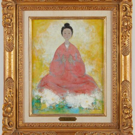 Vu Cao Dam “Divinite” Oil on Canvas Vu Cao Dam Vu Cao Dam "Divinite" Oil on Canvas