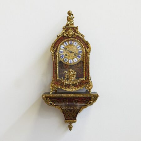 Extravagant Boulle Gilded Bracket Clock Antique Clock Extravagant Boulle Gilded Bracket Clock