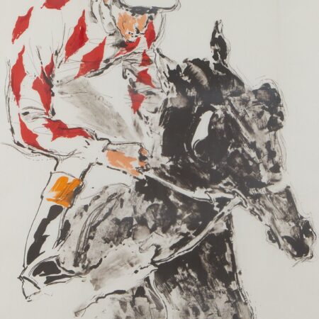 LeRoy Nieman “Jack of Diamonds” Serigraph LeRoy Nieman LeRoy Nieman "Jack of Diamonds" Serigraph