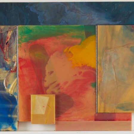 Sam Gilliam “Chartmaking” Acrylic On Birch 1997 Sam Gilliam Sam Gilliam "Chartmaking" Acrylic On Birch 1997