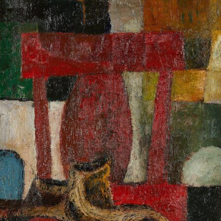 George Morrison Painting Still Life with Pipe 1949 George Morrison George Morrison Painting Still Life with Pipe 1949