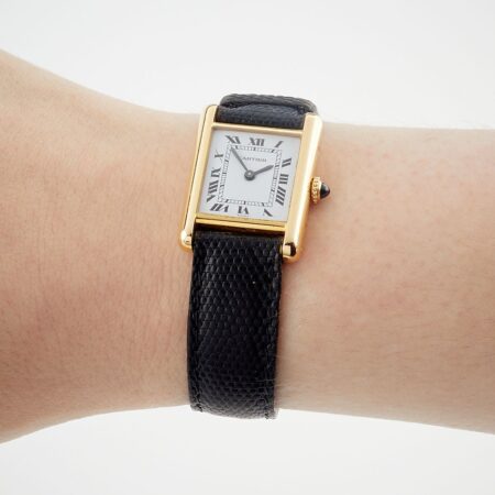 Cartier 18k Gold Ladies Tank Watch 18 K Gold Cartier 18k Gold Ladies Tank Watch