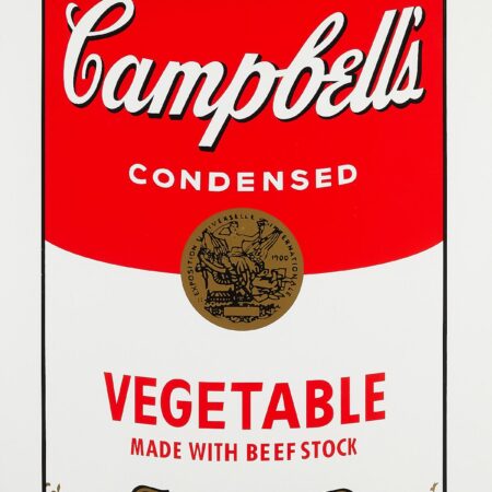 Andy Warhol Sunday B. Morning Vegetable Soup Can Andy Warhol Andy Warhol Sunday B. Morning Vegetable Soup Can