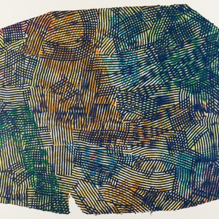 Sam Gilliam “Lattice III” Mixed Media 1982 Sam Gilliam Sam Gilliam "Lattice III" Mixed Media 1982