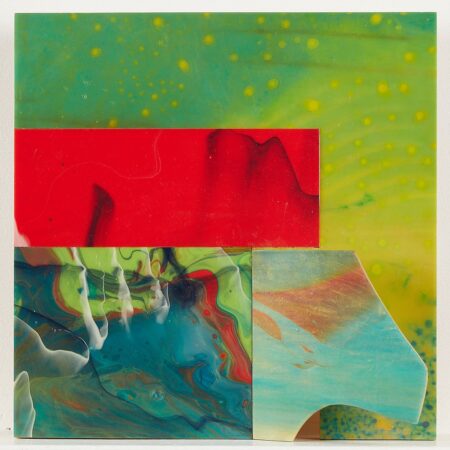 Sam Gilliam “Marked Squared” Acrylic On Birch 2000 Sam Gilliam Sam Gilliam "Marked Squared" Acrylic On Birch 2000