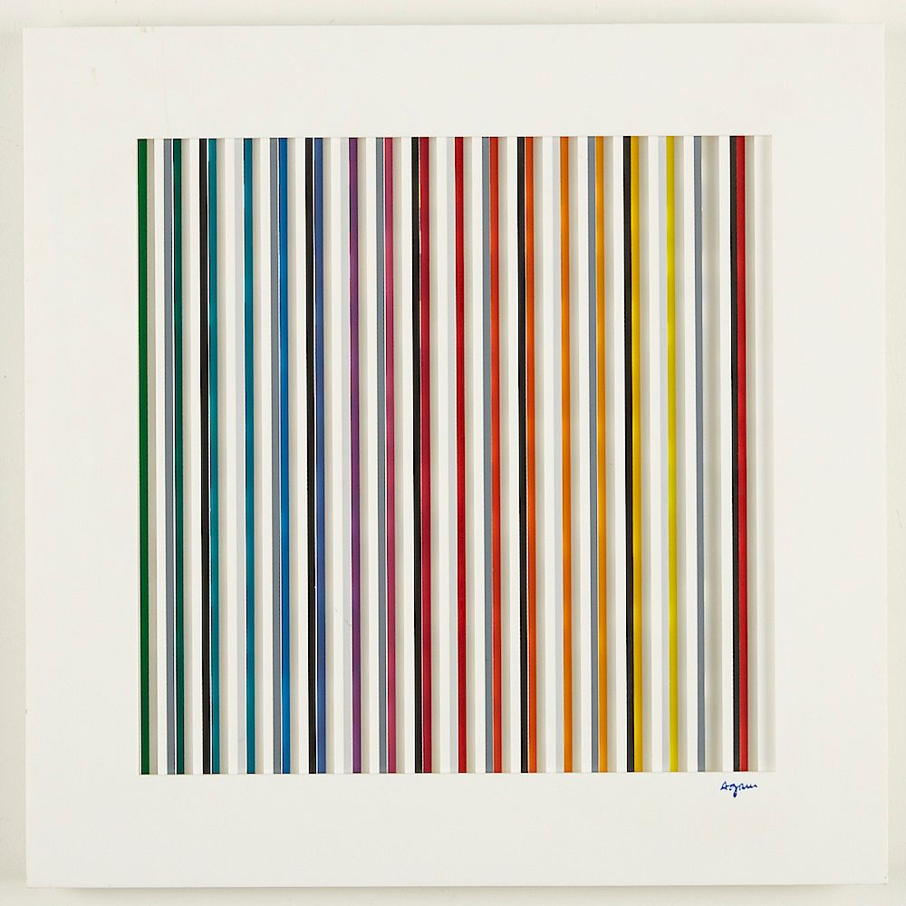 Yaacov Agam Polymorph Sculpture