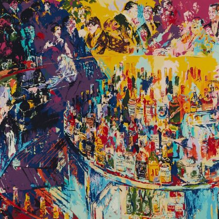 Leroy Neiman “Toots Shor’s Bar” Serigraph LeRoy Nieman Leroy Neiman "Toots Shor's Bar" Serigraph