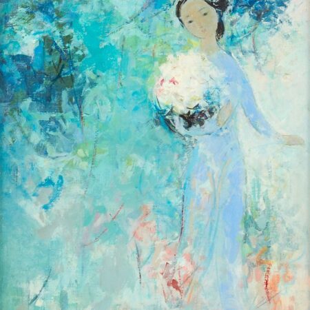 Vu Cao Dam “La Cueillette” Oil on Canvas – Findlay Galleries Vu Cao Dam Vu Cao Dam "La Cueillette" Oil on Canvas - Findlay Galleries