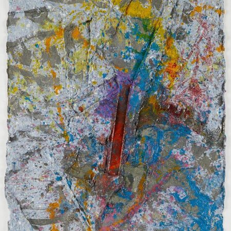 Sam Gilliam “Spear #5” Painting on Paper 1980 Sam Gilliam Sam Gilliam "Spear #5" Painting on Paper 1980
