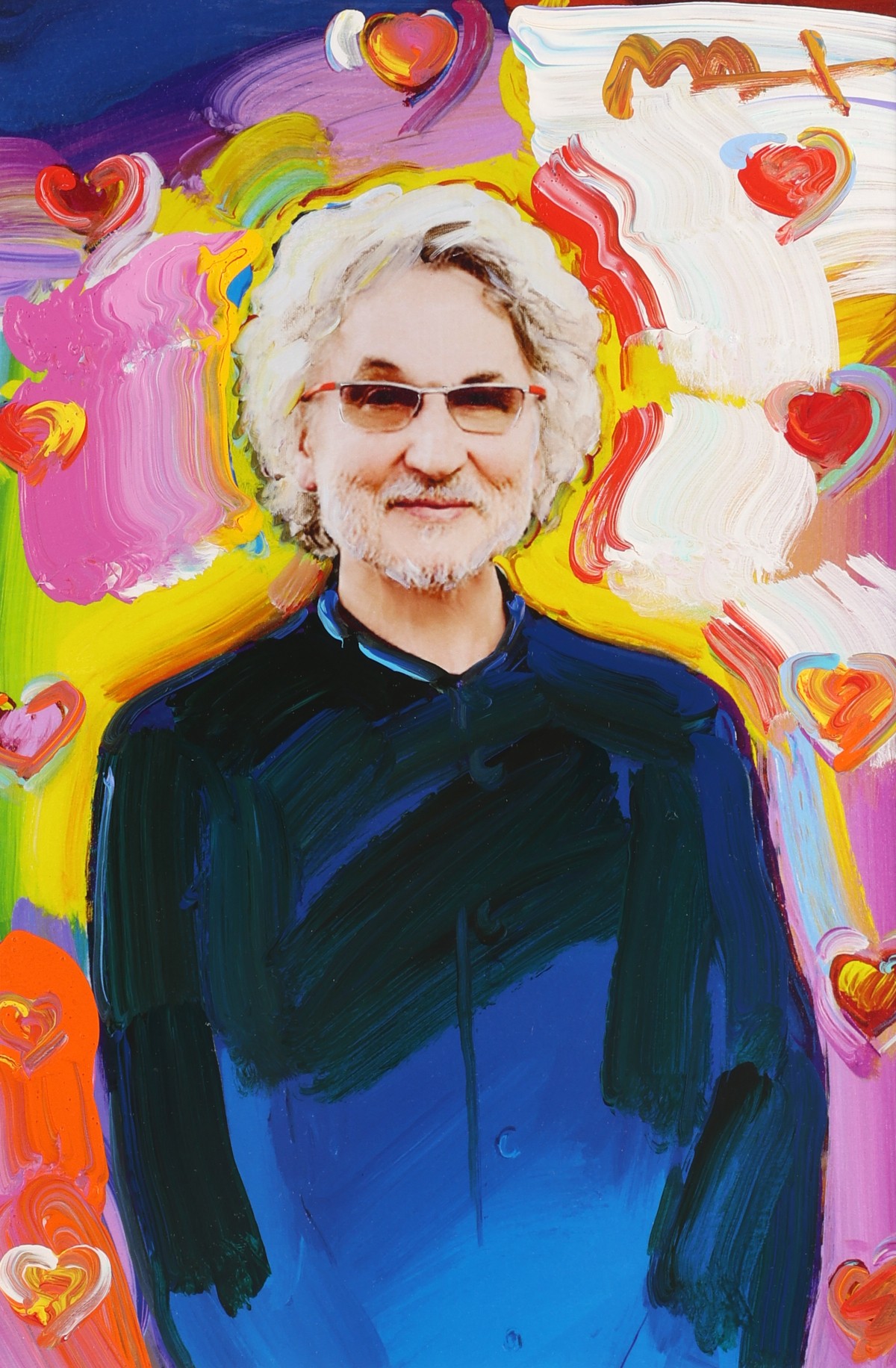 Revere-Peter Max Painting of Horst Rechelbacher